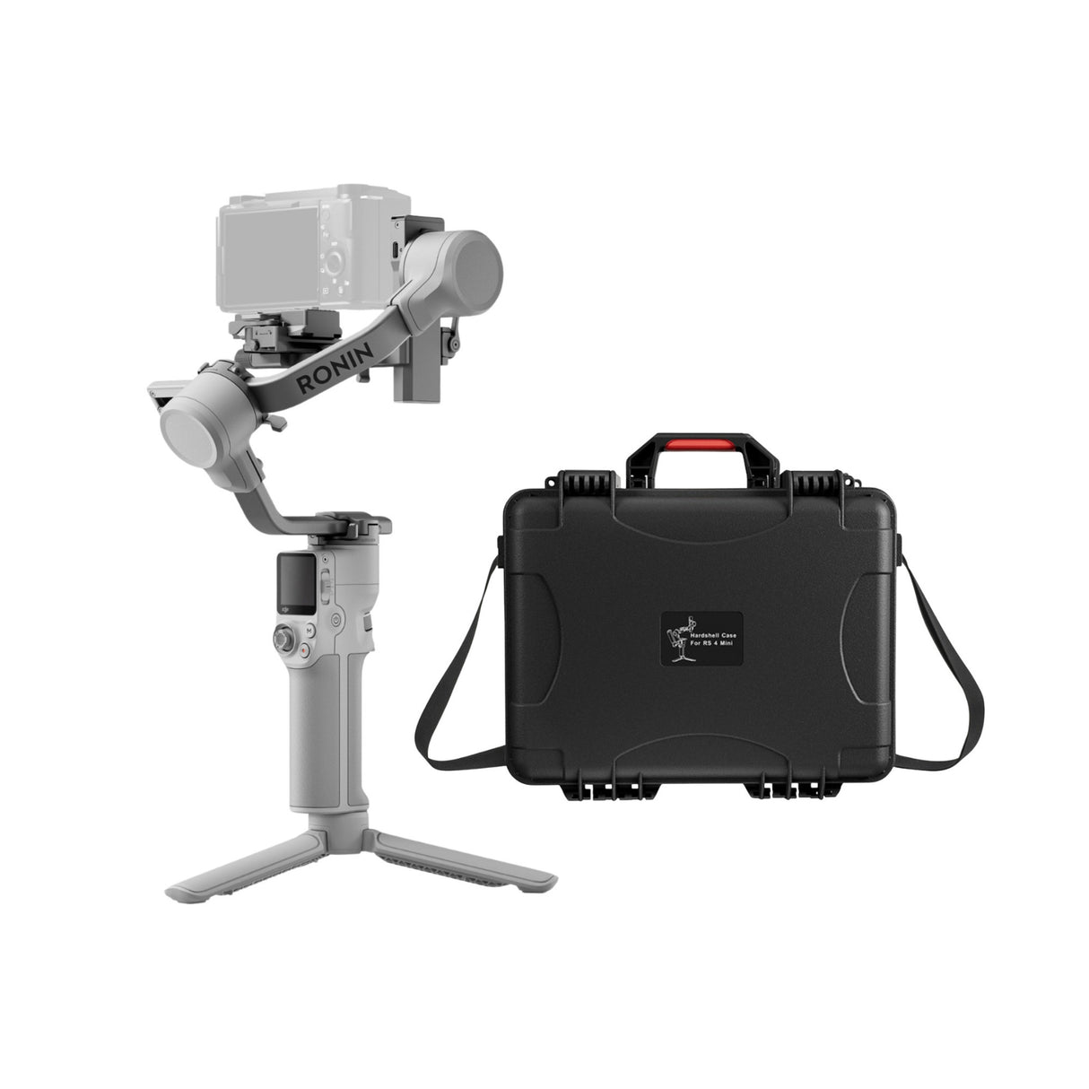 DJI RS 4 Mini Gimbal Stabilizer for Cameras with Auto Axis Lock Bundle