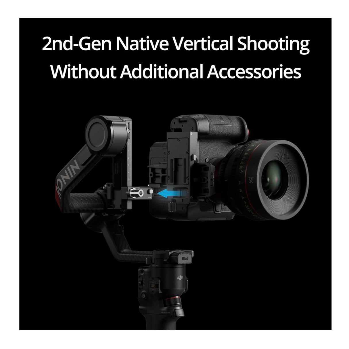 DJI RS 4 Pro Combo with Waterproof Soft Carrying Case Bundle