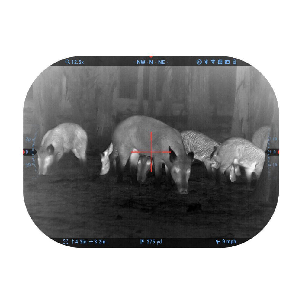 ATN ThOR 5 LRF 3-12x 320x240 Smart HD Thermal Rifle Scope Bundle
