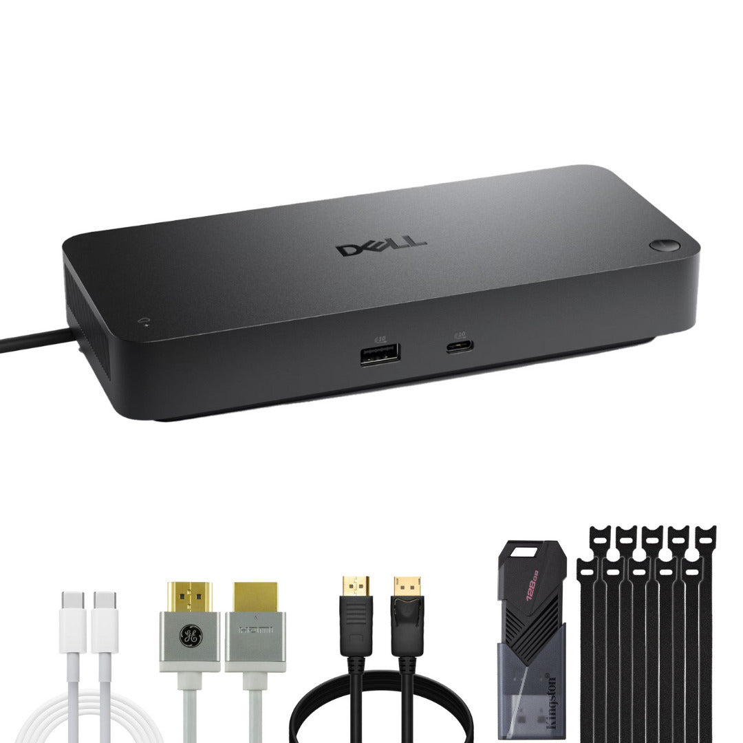 Dell Pro Thunderbolt 4 Smart Dock (SD25TB4) with Cables, Ties & 128GB USB Drive