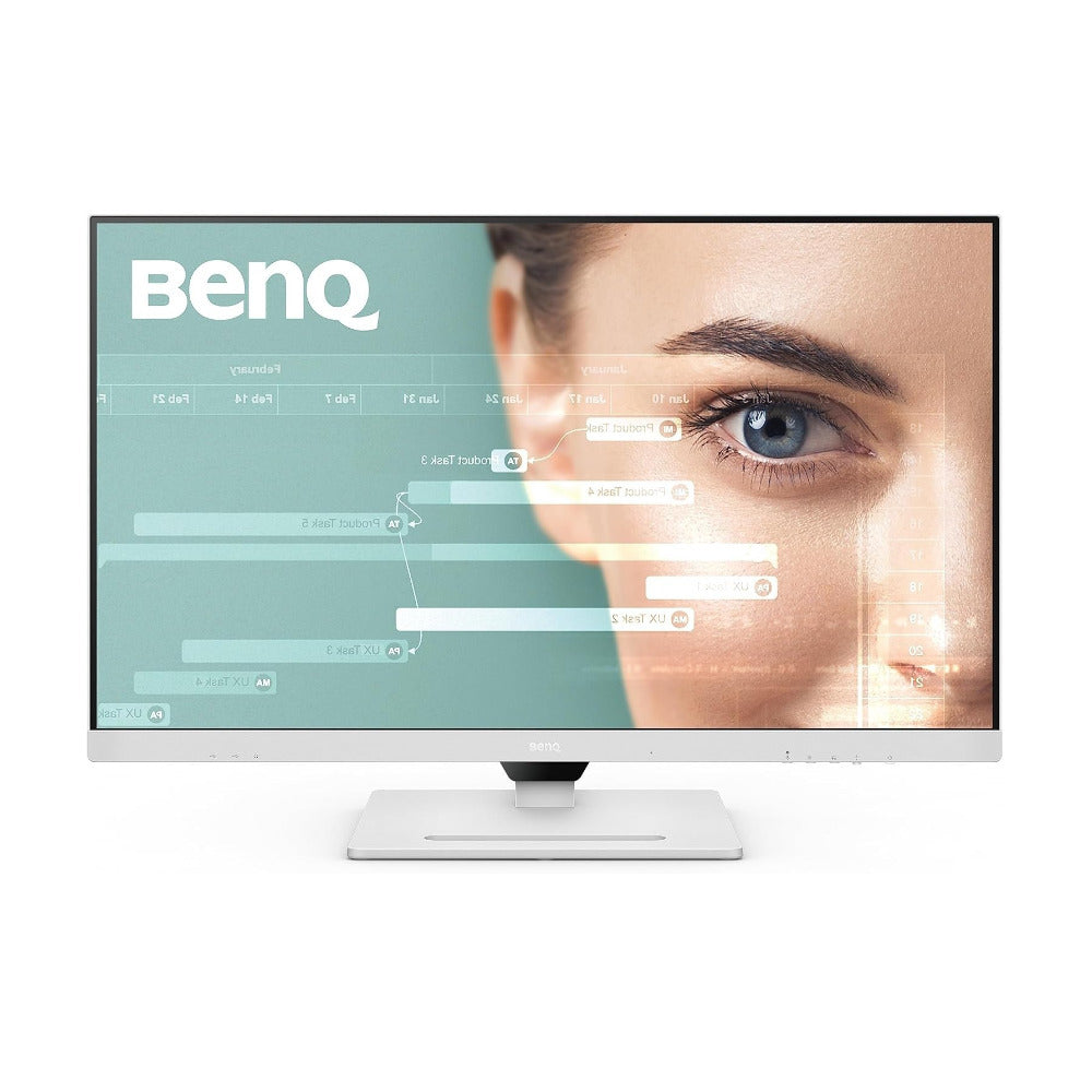 BenQ GW3290QT 31.5 Inch 2K QHD USB-C Ergonomic Eye-Care Professional Monitor (White)