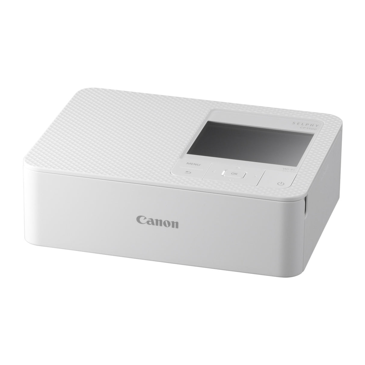 Canon Selphy CP1500 Wireless Photo Printer (White) with Card Reader Bundle