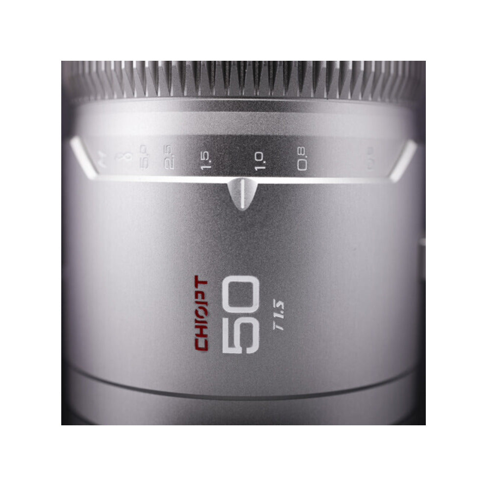 CHIOPT AURA 50mm T1.5-T22 Full-Frame Cinema Lens (Sony E)
