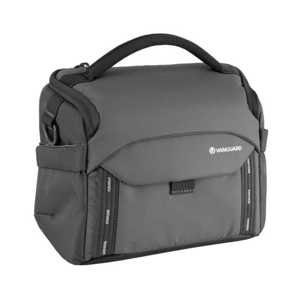 Vanguard VEO Adaptor 24M Camera Shoulder Bag, Water Resistant Material with Waterproof Zipper (Gray)
