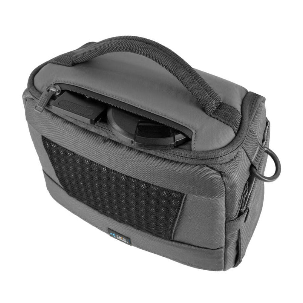 Vanguard VEO Adaptor 24M Camera Shoulder Bag, Water Resistant Material with Waterproof Zipper (Gray)