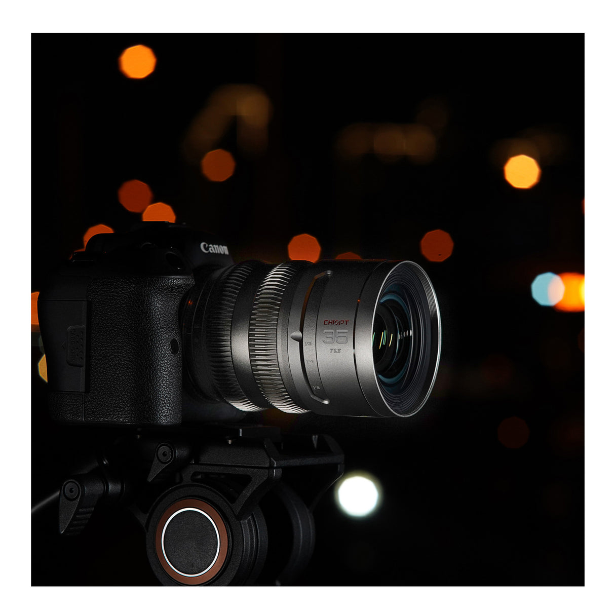 CHIOPT AURA 35mm T1.5 Cinema Lens (Sony E) Full-Frame with Superfast Aperture and Low Distortion