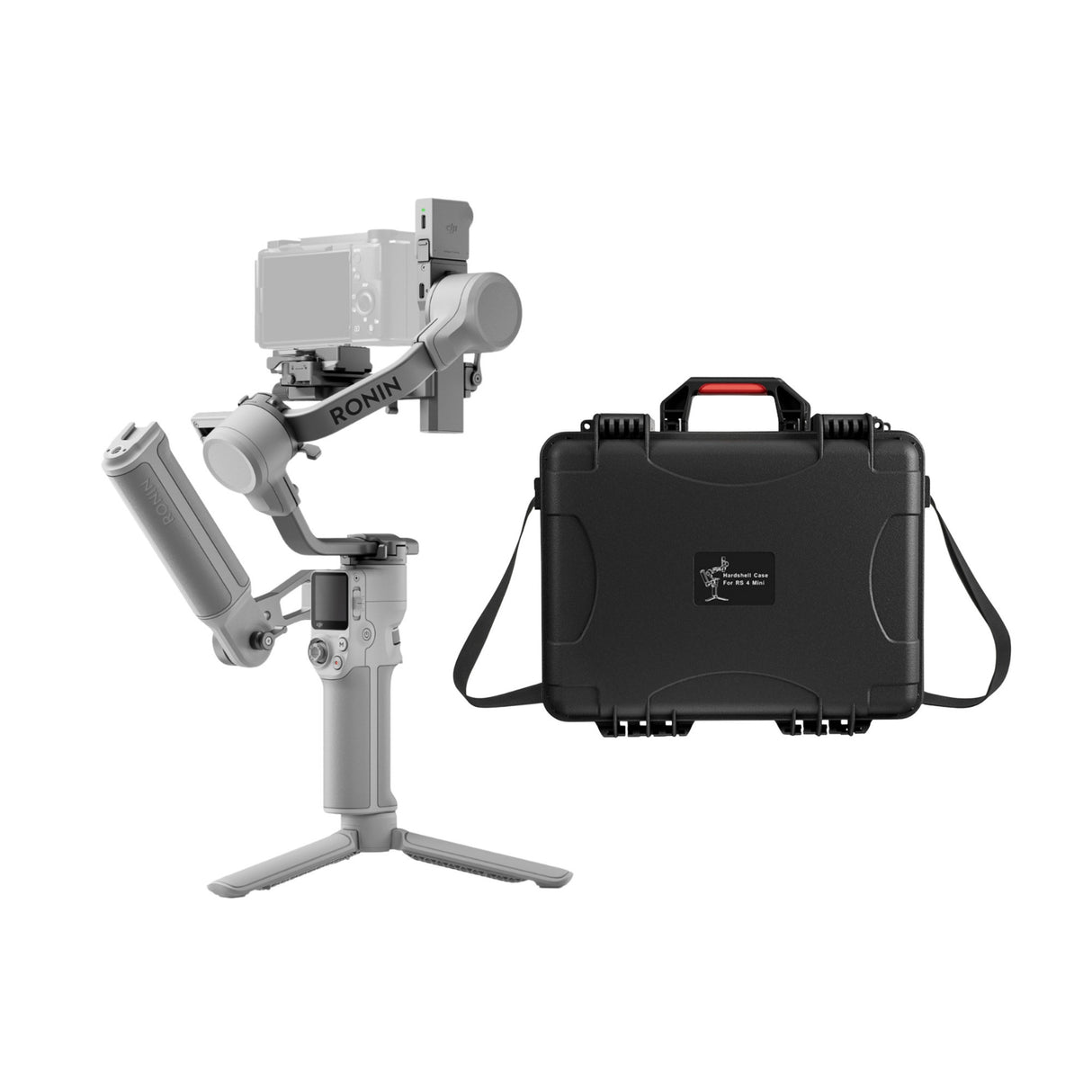 DJI RS 4 Mini Combo Gimbal Stabilizer for Cameras with Auto Axis Locks Bundle