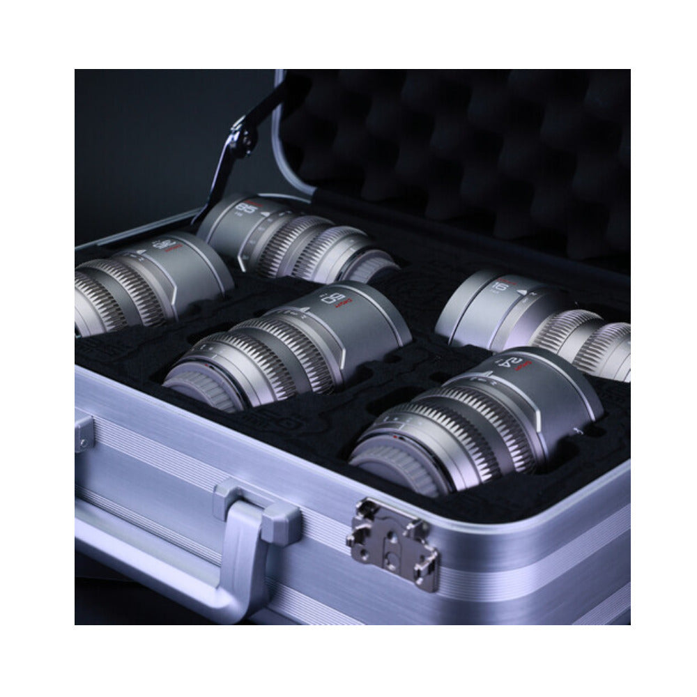 CHIOPT AURA Full-Frame Cinema 5-Lens Kit 16/24/35/50/85mm with Case (Sony E)