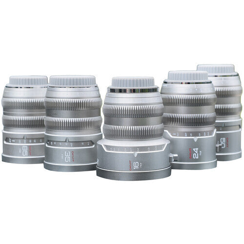 CHIOPT AURA Full-Frame Cinema 5-Lens Kit 16/24/35/50/85mm with Case (Canon RF)