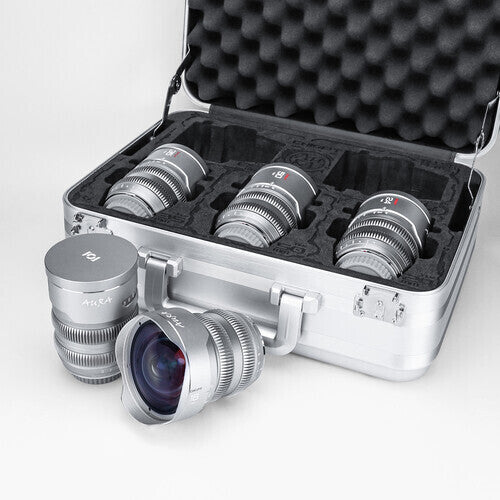 CHIOPT AURA Full-Frame Cinema 5-Lens Kit 16/24/35/50/85mm with Case (Canon RF)