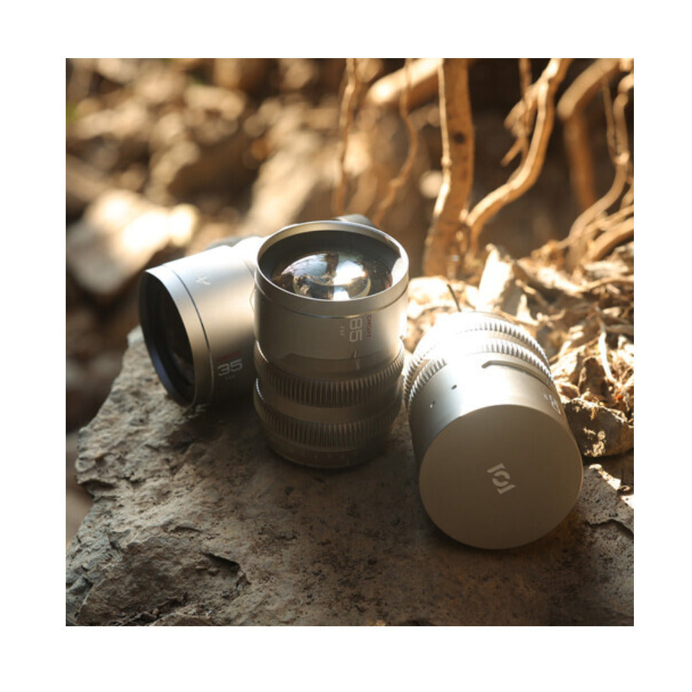 CHIOPT AURA Full-Frame Cinema 5-Lens Kit 16/24/35/50/85mm with Case (Canon RF)