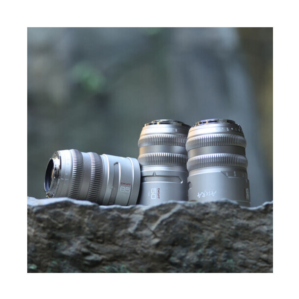 CHIOPT AURA Full-Frame Cinema 5-Lens Kit 16/24/35/50/85mm with Case (Canon RF)