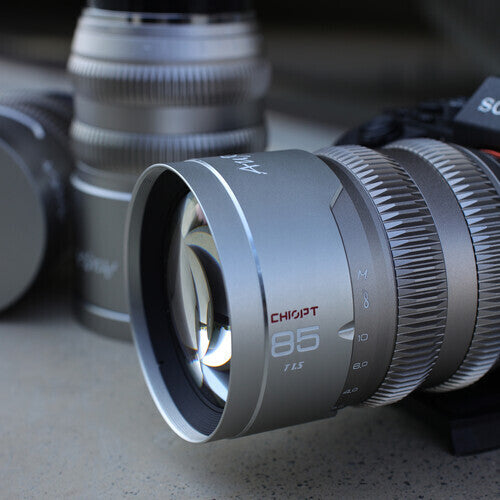 CHIOPT AURA Full-Frame Cinema 5-Lens Kit 16/24/35/50/85mm with Case (Leica L)