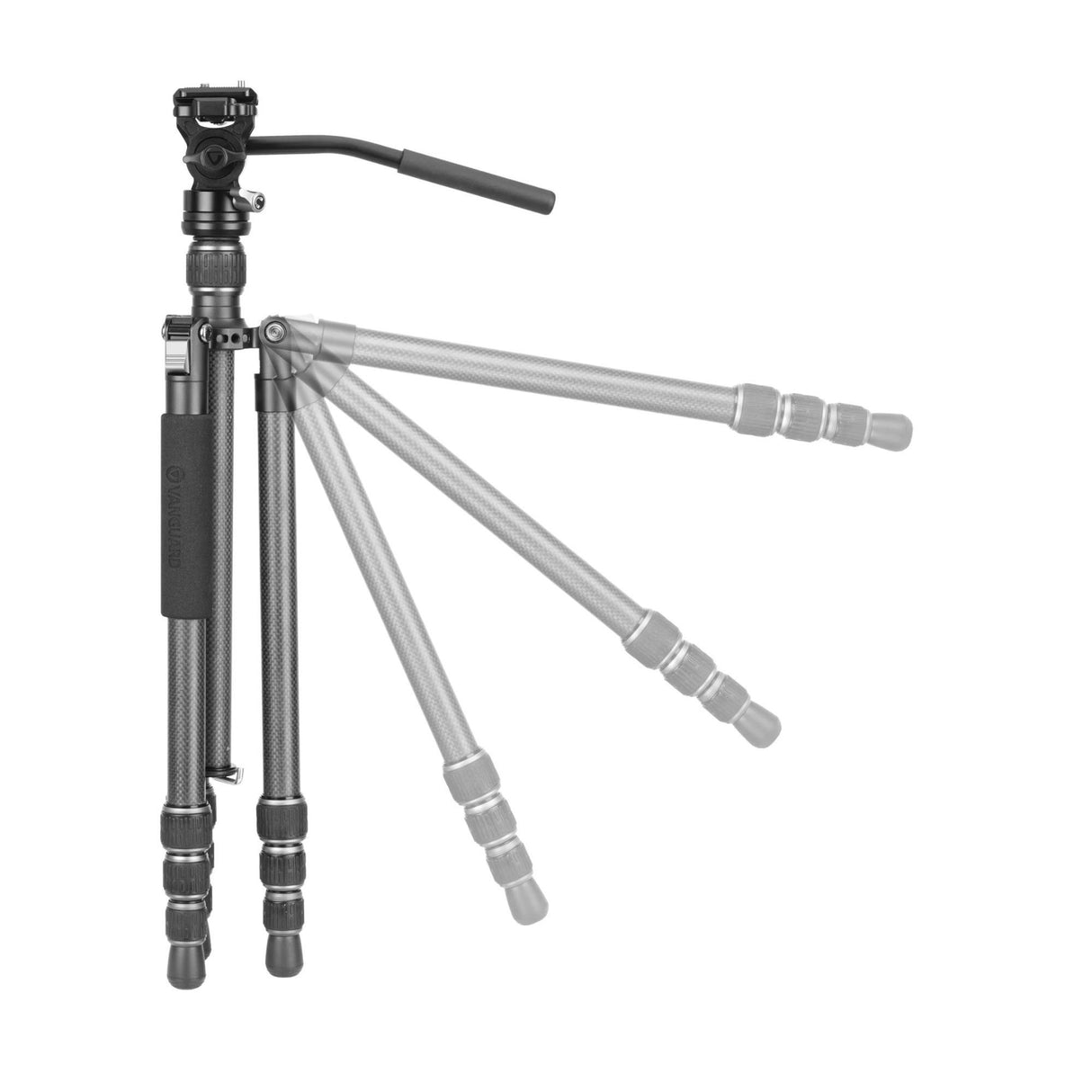 Vanguard Vesta GO 234CV10 Carbon Fiber Travel Tripod with VEO PV-10 Head (Black)