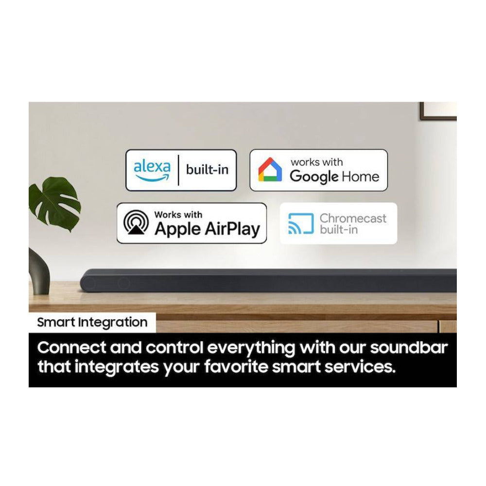 Samsung S800D Ultra Slim 3.1.2ch Wireless Dolby Atmos Soundbar (Titan Black)