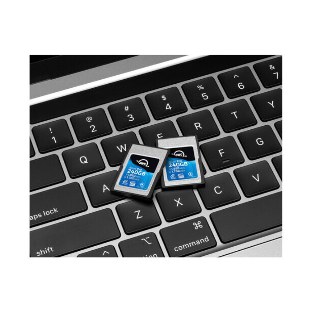 OWC 240GB Atlas Pro CFexpress 4.0 Type A Memory Card