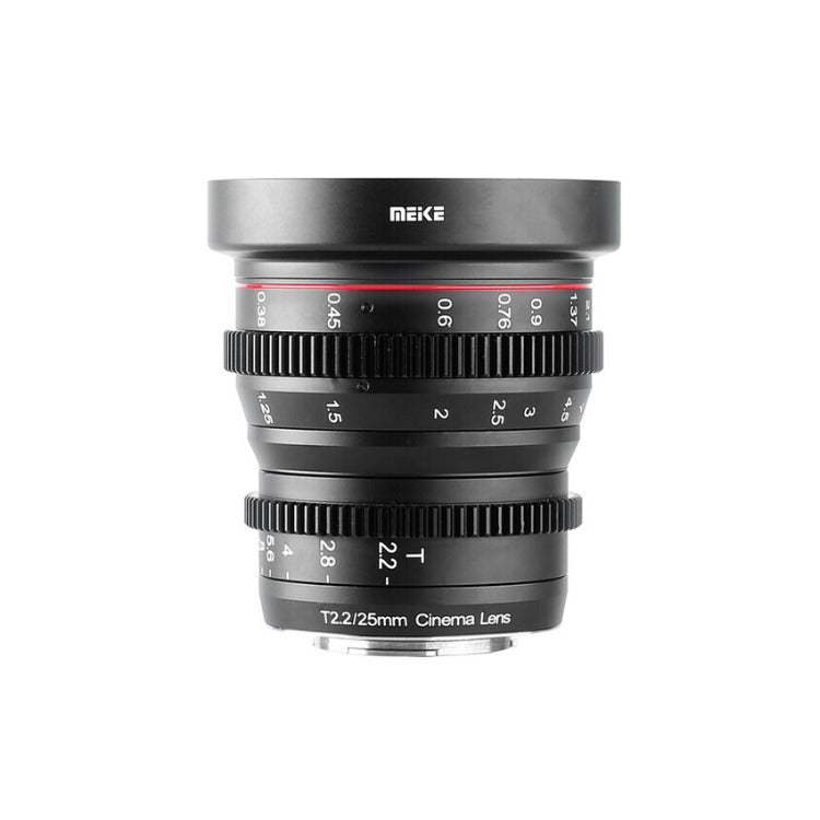 Meike 25mm T2.2 Manual Focus Cinema Lens with Multilayer Coating (MFT Mount)
