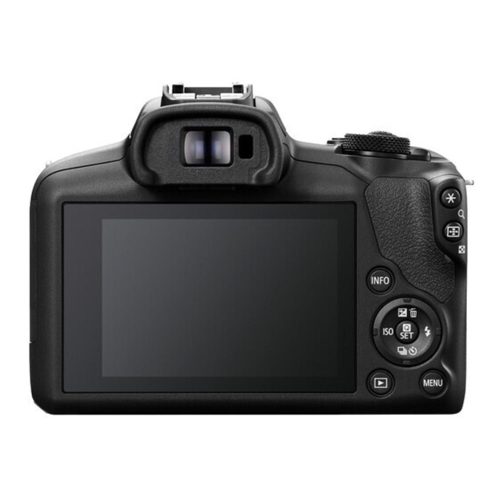 Canon EOS R100 Mirrorless Camera Kit with RF-S18-45mm IS STM and RF75-300mm Lenses with Travel Bag