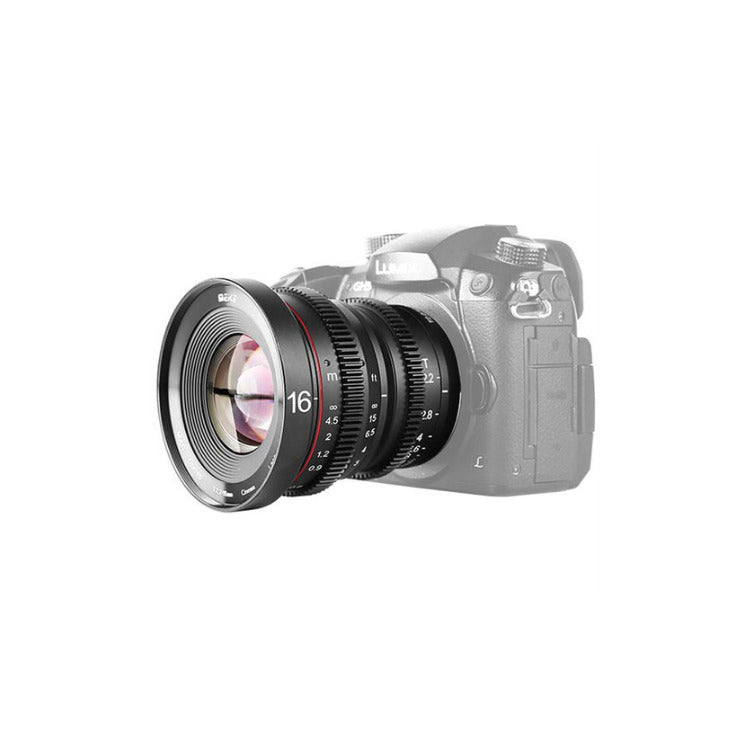 Meike 16mm T2.2 Manual Focus Wide Angle Cinema Lens (MFT Mount)