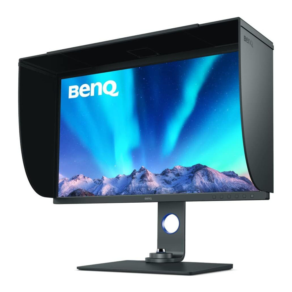 BenQ SW321C 32-Inch 4K HDR IPS Photo and Video Editing Monitor (Black) Bundle