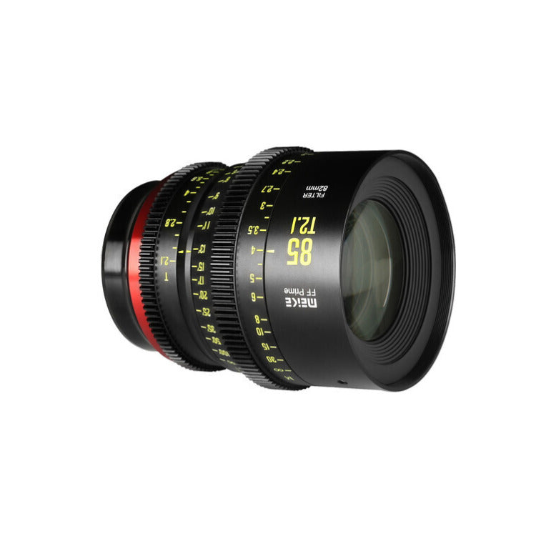 Meike 85mm T2.1 FF-Prime Cine Lens with 330 Degrees Focus Rotation (EF Mount)