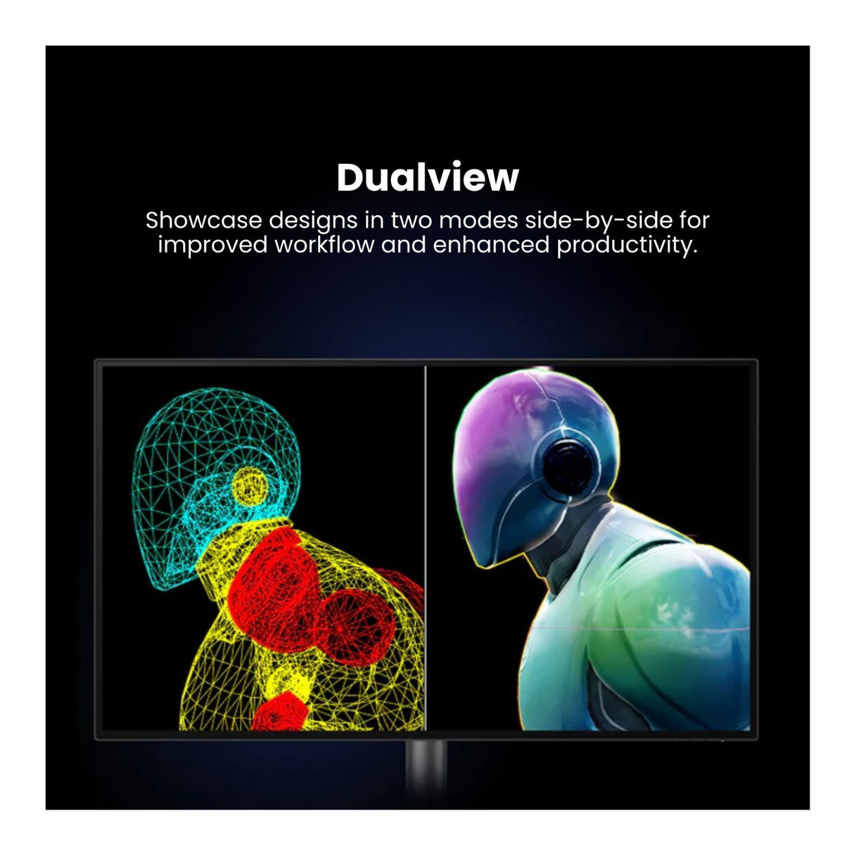 BenQ PD3225U 31.5-In. Designer Monitor 16:9 4K UHD HDR10 Thunderbolt 3 IPS Black