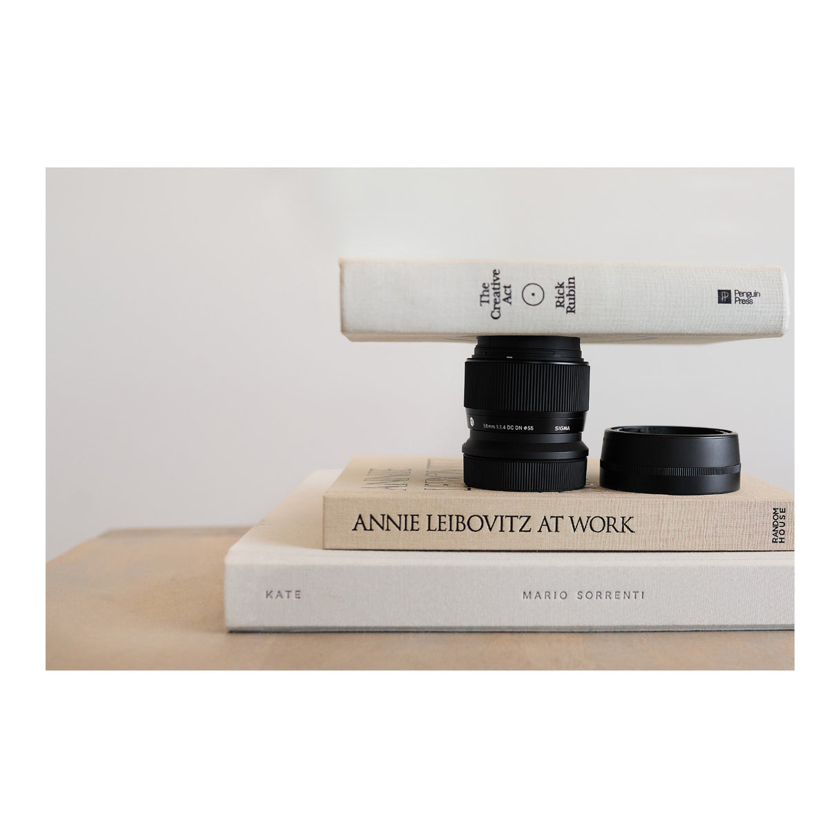 Sigma 56mm F1.4 DC DN Contemporary Lens (Canon RF-Mount) and Accessories Bundle