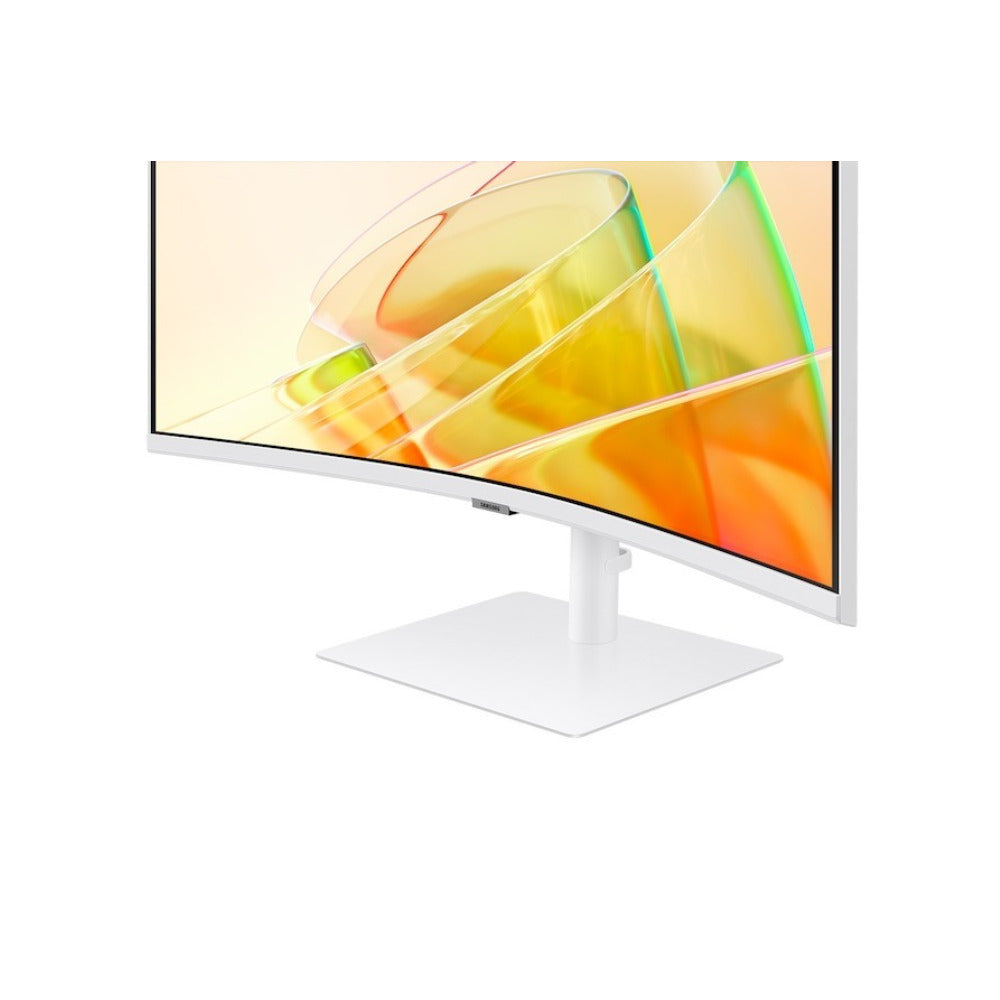 Samsung 34 inch ViewFinity S65TC Curved Ultra-WQHD Monitor with Built-in Speaker
