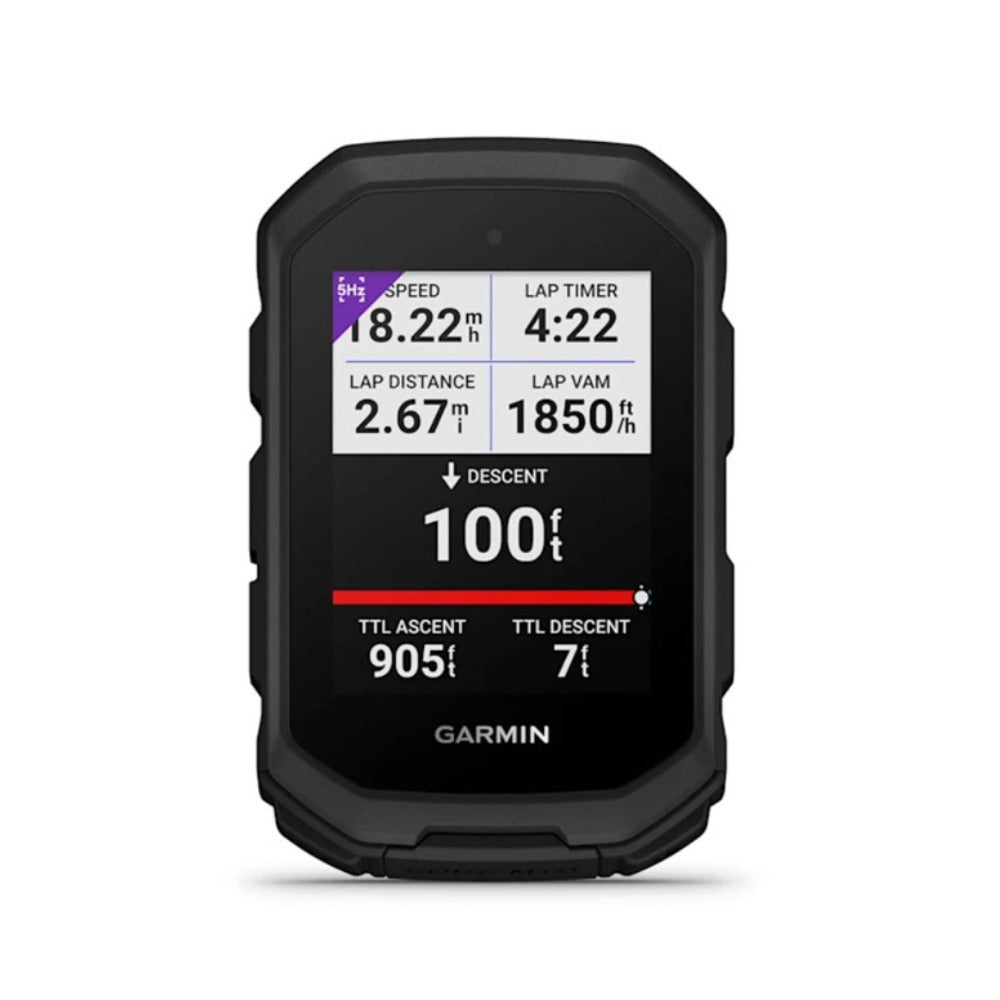 Garmin Edge MTB GPS Bike Computer - Rugged Design, Up to 14 Hr Battery (Black)
