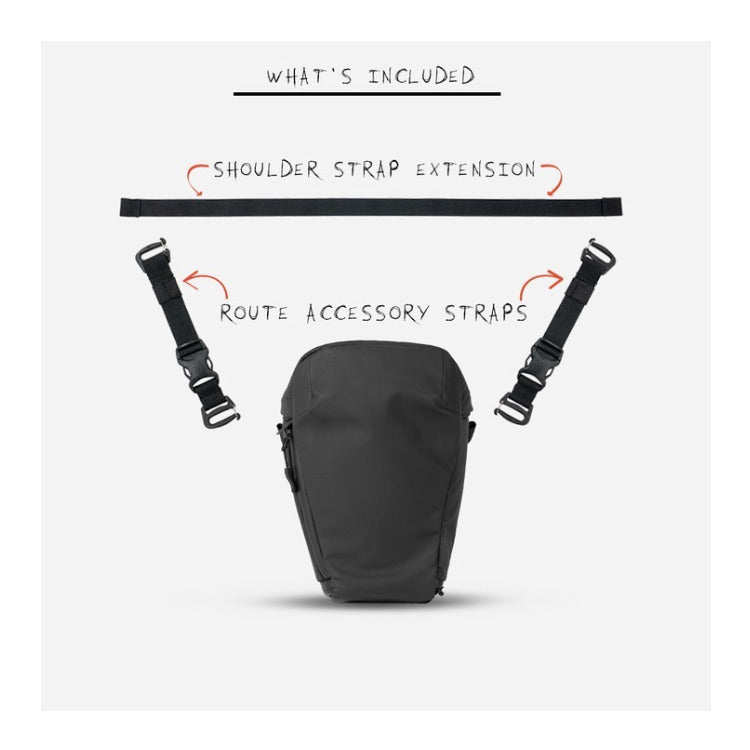 Wandrd Route Pack Rugged and Versatile Camera Bag with Quick Access (Black)