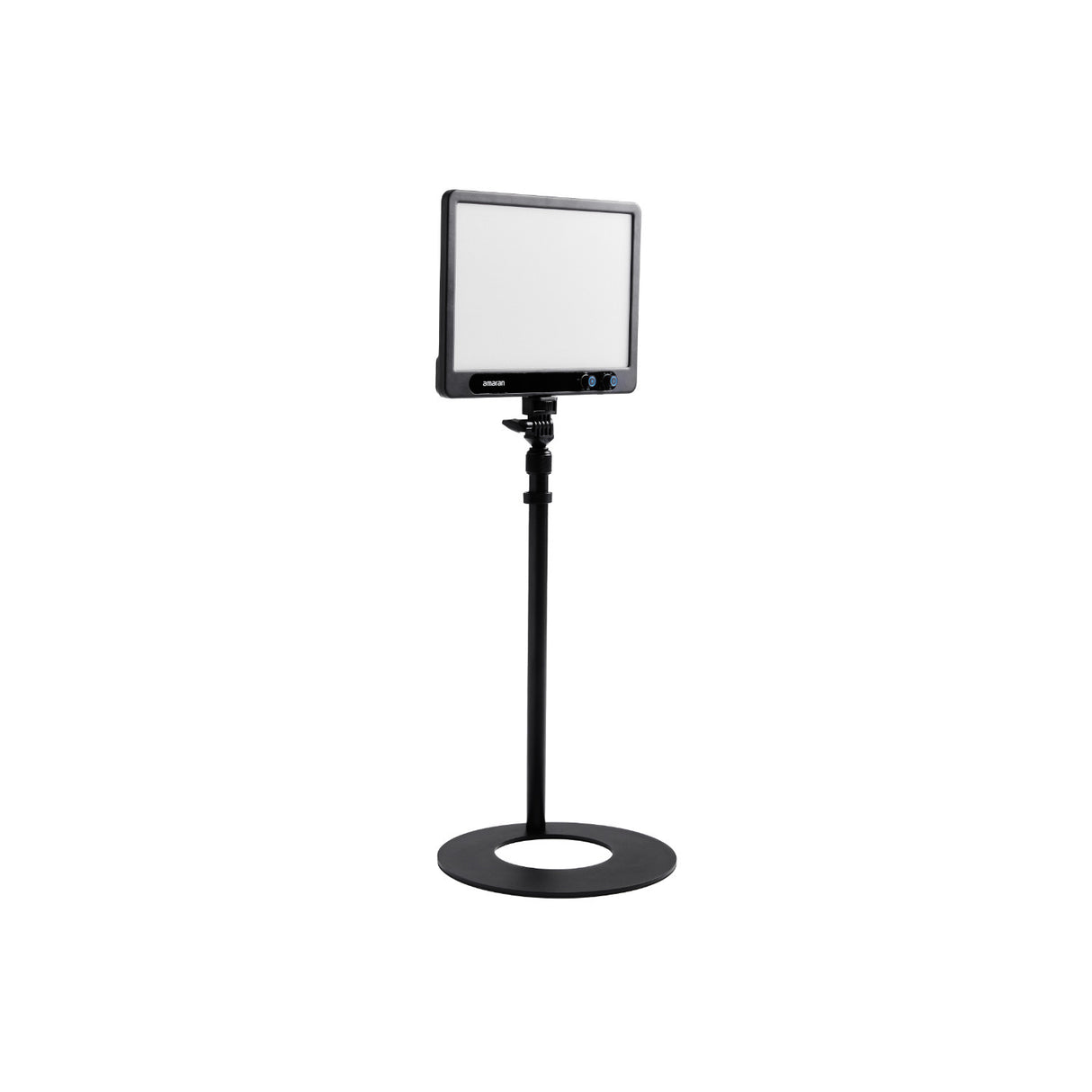 Amaran Verge Edge-Lit LED Panel Light Flicker-Free(Charcoal, US) with Base Stand