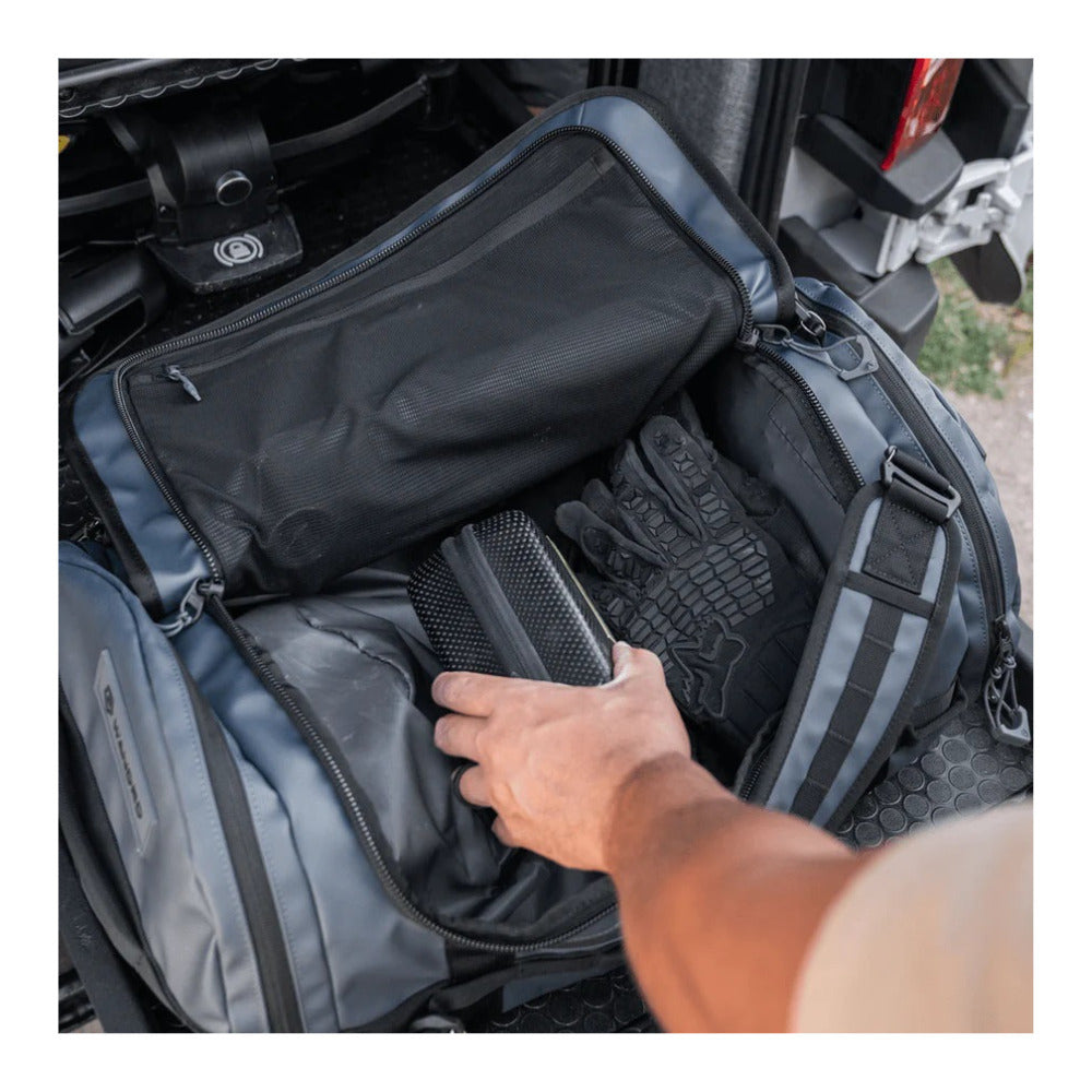 WANDRD CARRYALL 40L Duffel Bag - Rugged Travel and Gear Hauler (Aegean Blue)