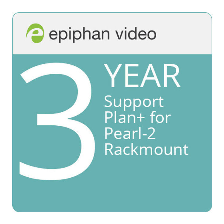 Epiphan 3-Year Support Plan+ for Pearl-2 Rackmount