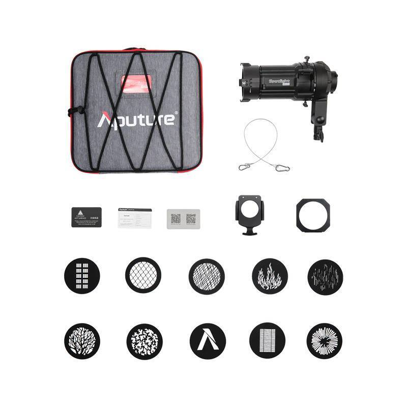 Aputure Spotlight Mini Projection Lens Modifier with 36 Degree Lens Kit