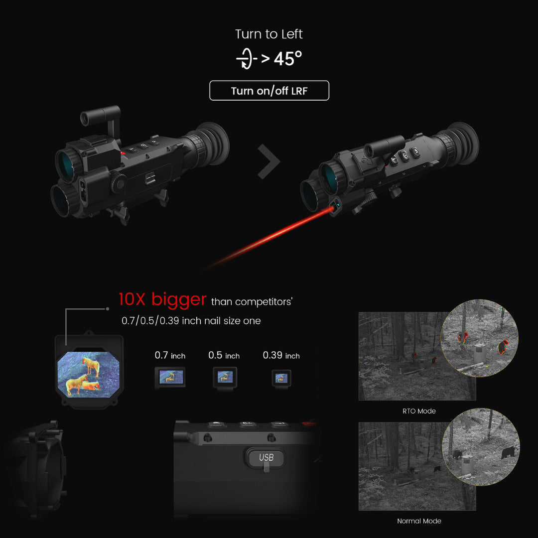 Shinenyx AIM 101 Fusion Riflescope with Night Vision and Thermal Imaging Scope