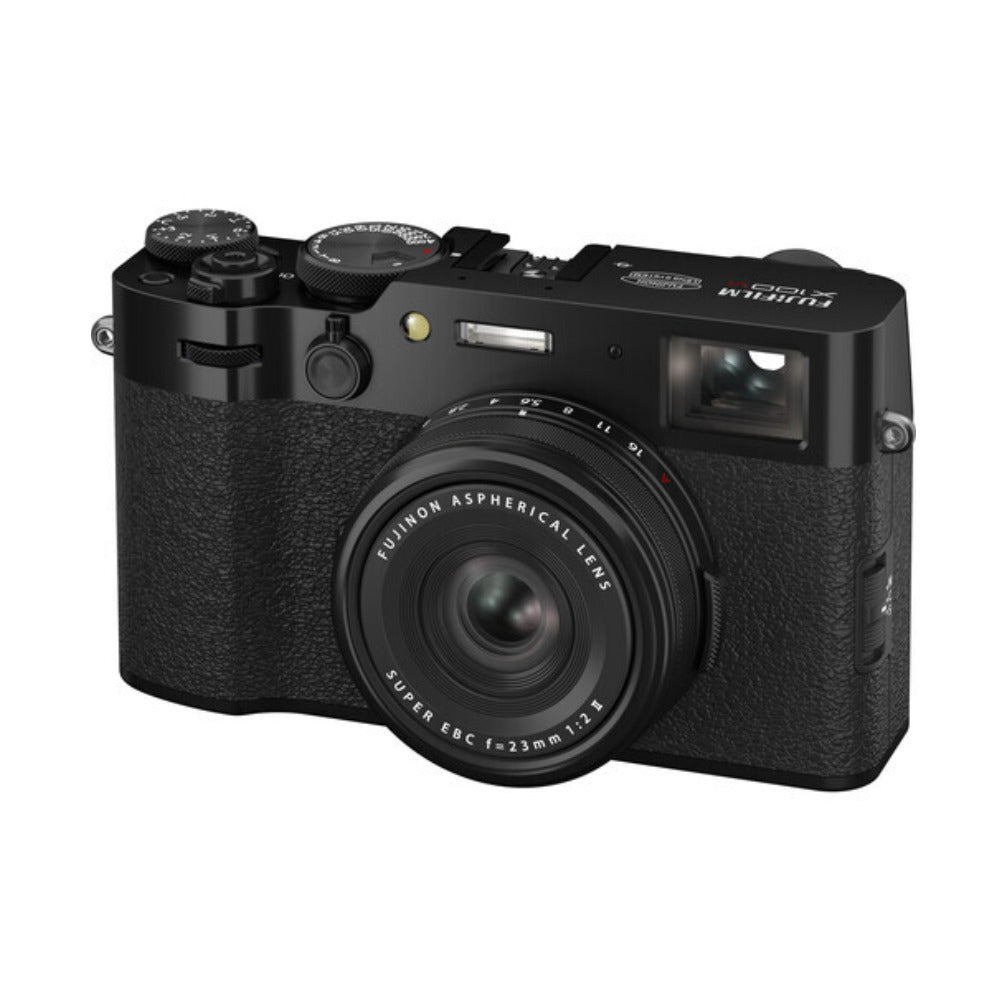 Fujifilm X100VI Mirrorless Digital Camera with 23mm f/2 Fixed Lens (Black)