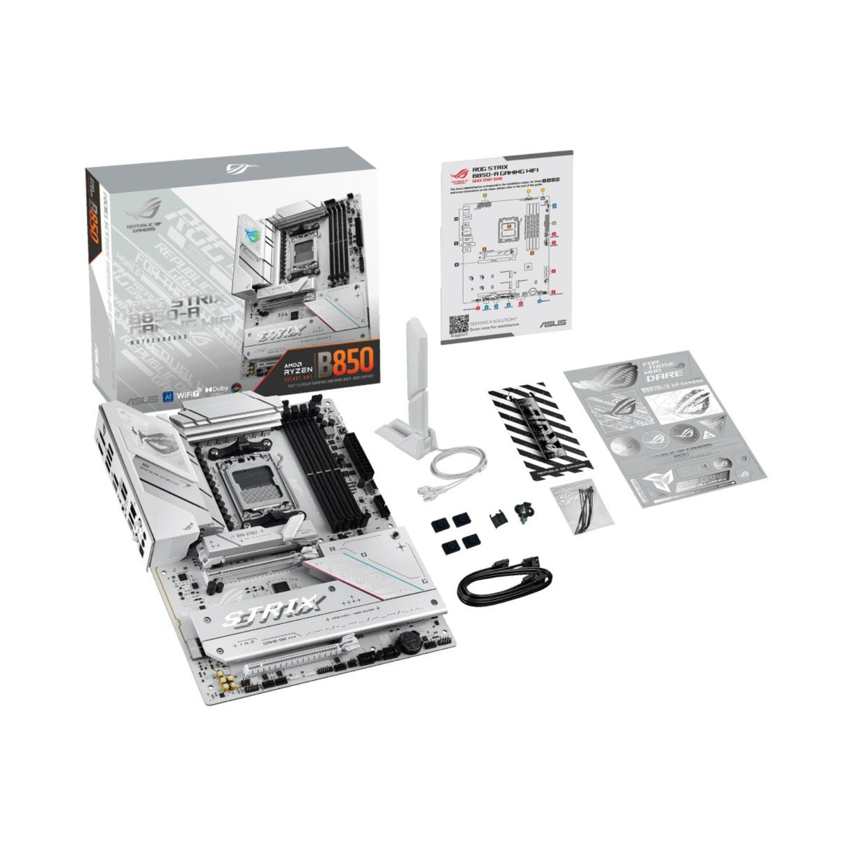 ASUS ROG Strix B850-A Gaming Wi-Fi AMD ATX Motherboard, Socket AM5