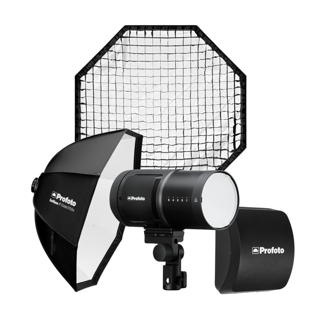 Profoto B20 Monolight with 11-Stop Power Range and 40W LED Light Bundle