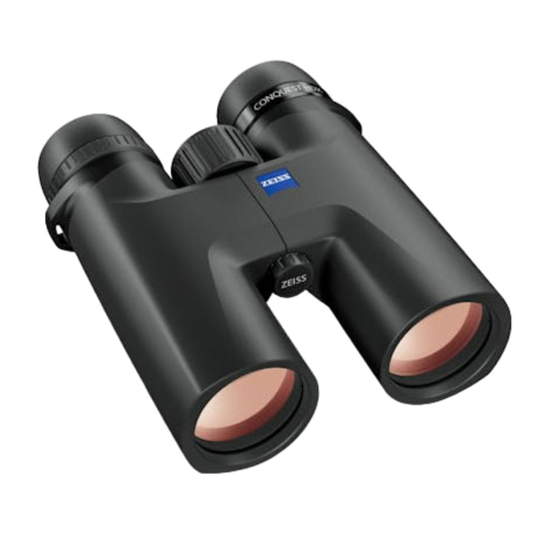 Zeiss CONQUEST HDX 10x42 Binocular Bundle with Lens Cleaning Kit (Black)