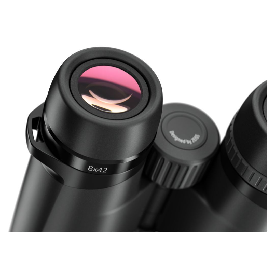 Zeiss CONQUEST HDX 8x42 Binocular Bundle with Lens Cleaning Kit (Black)