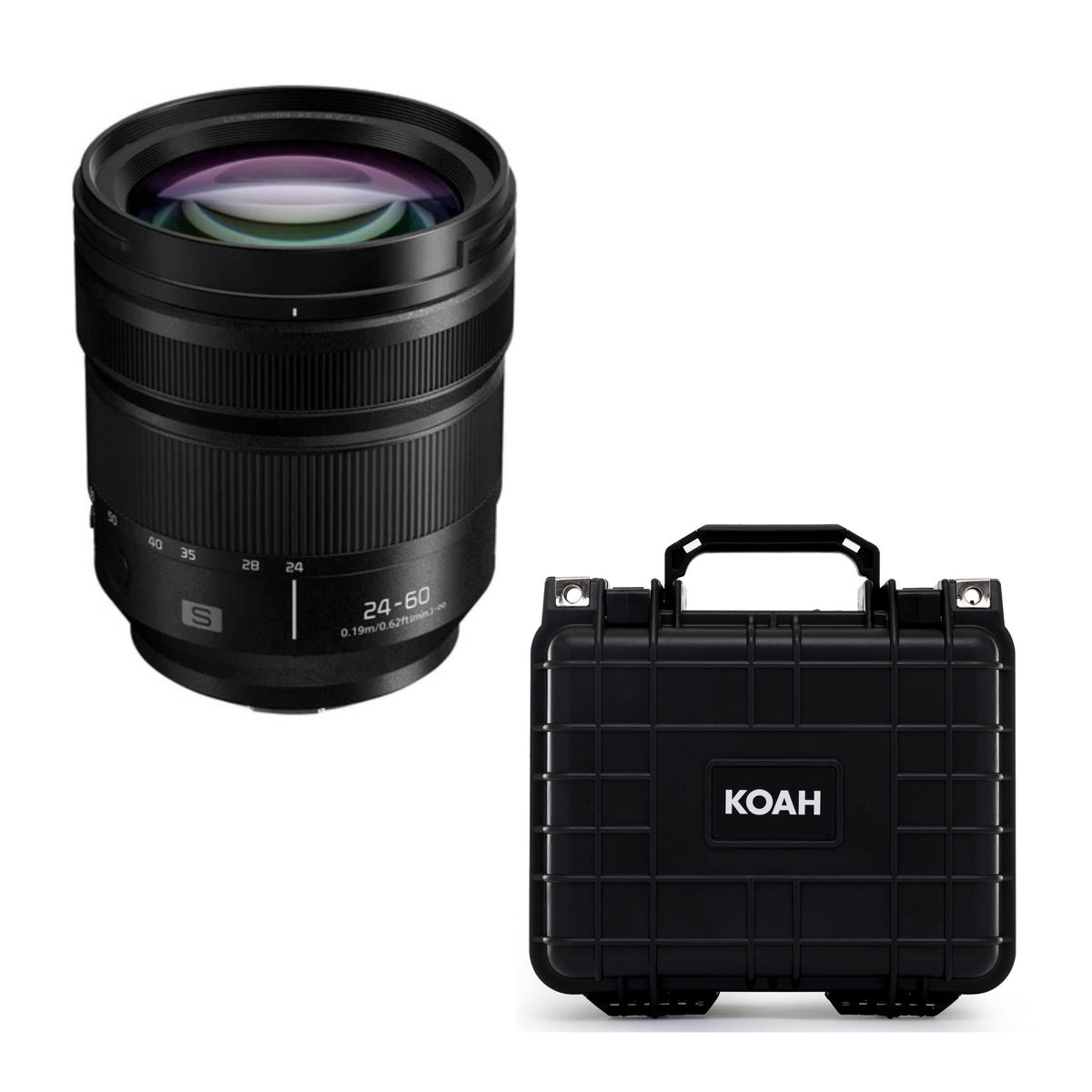 Panasonic LUMIX S Series 24-60mm F2.8 L-Mount Lens Bundle with 