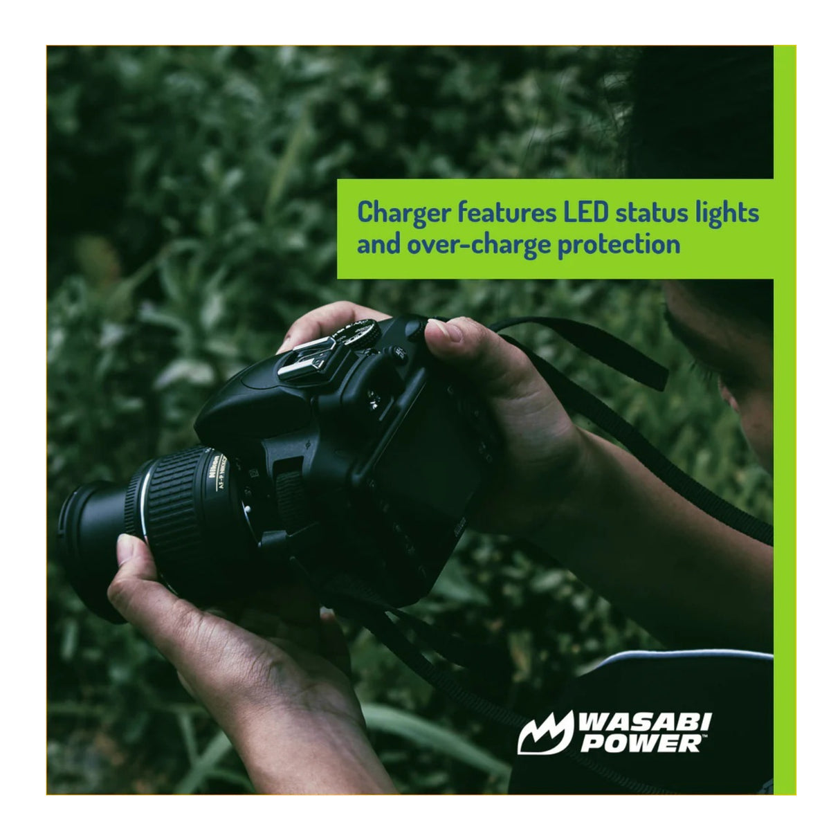 Wasabi Power Dual Battery Charger for Nikon EN-EL18 Series
