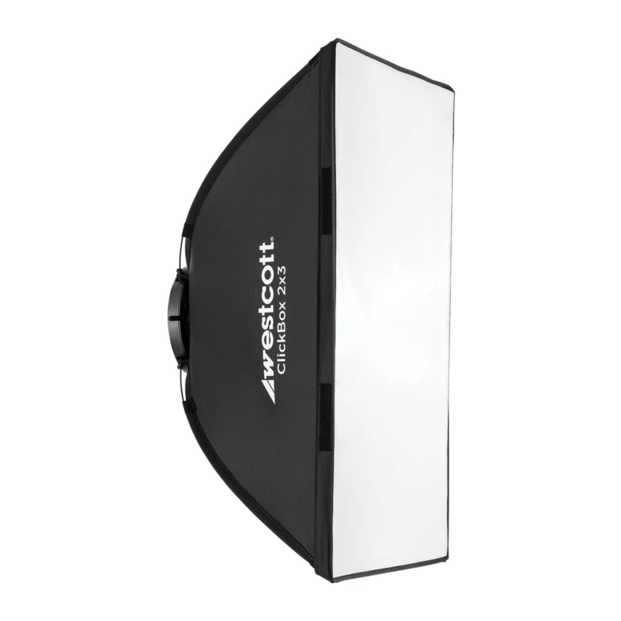 Westcott ClickBox 2x3 Softbox (Bowens) - Removable Diffuser, Silver Interior