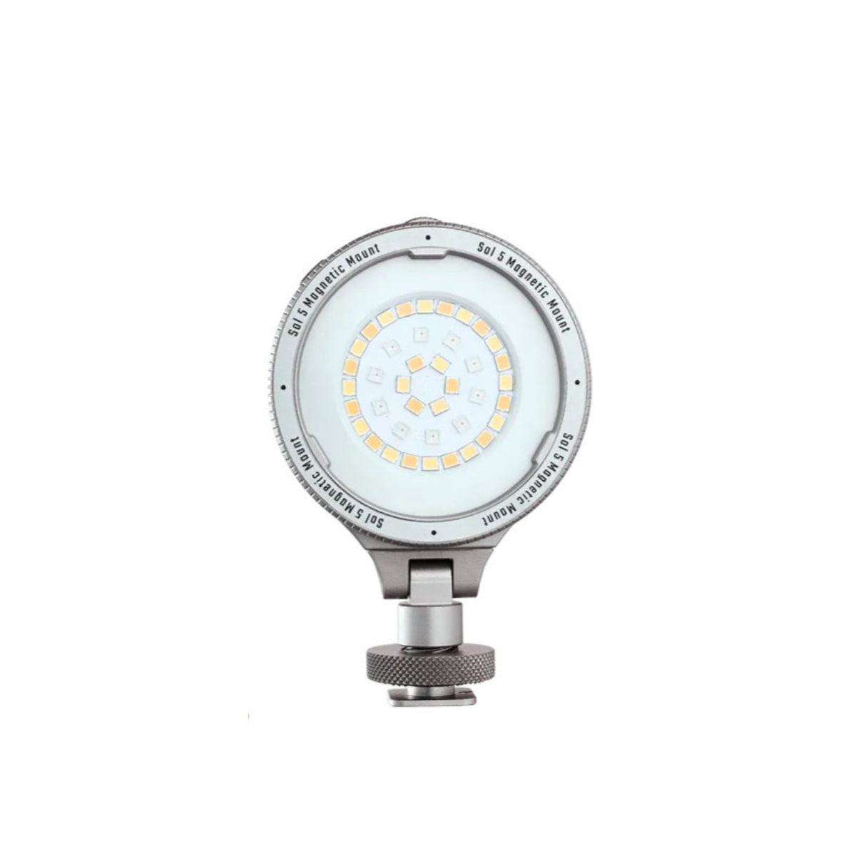 Harlowe Sol 5 Spectra Cold Shoe Adapter RGBCW On Camera Light Kit