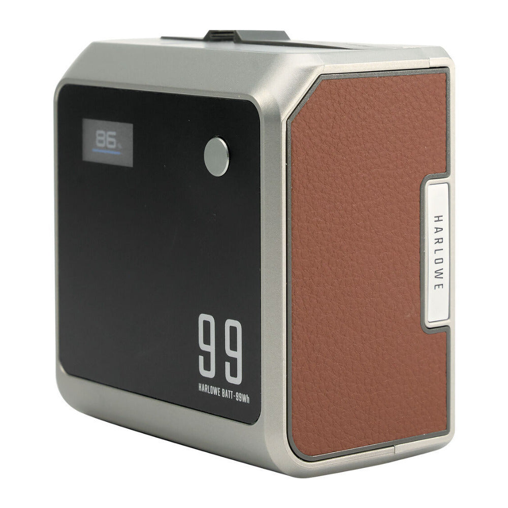 Harlowe Mini Max Bi-Color LED Monolight Standard Kit (Brown Faux Leather)