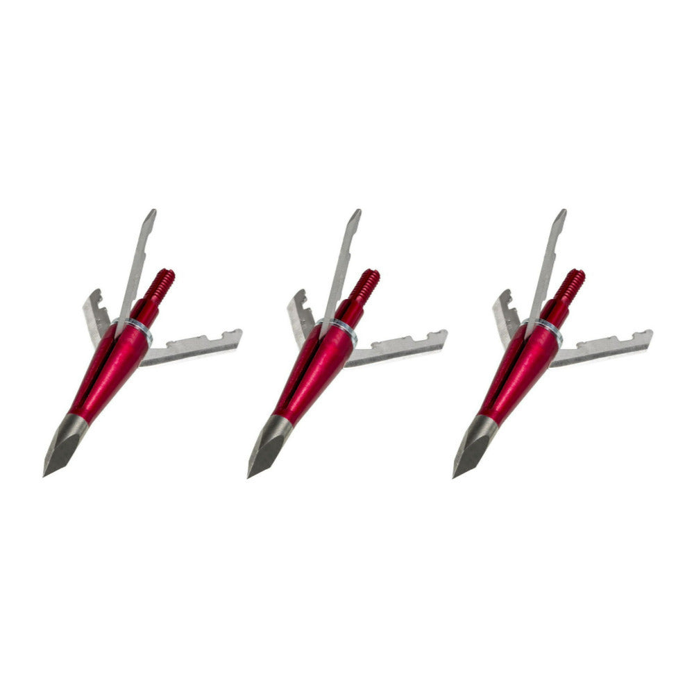 Wasp Jak-X 100-Grain Mechanical Broadhead Crossbow Arrow (6-Pack) with Case
