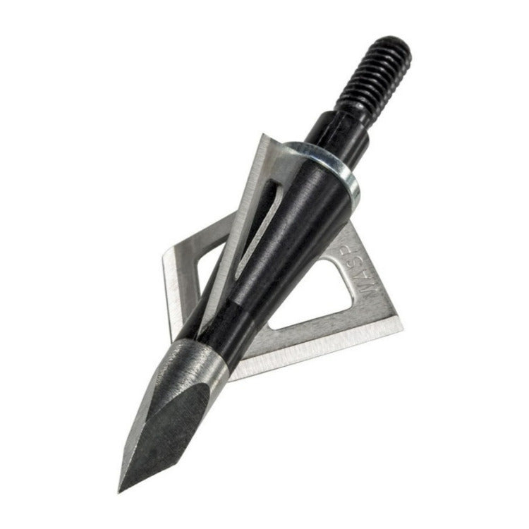 Wasp Boss 100-Grain Fixed-Blade Broadhead Arrow (6-Pack) and Case Bundle