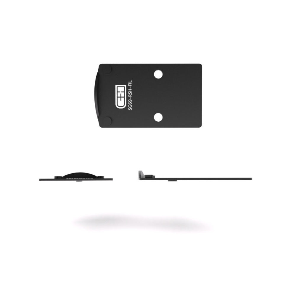 C+H Precision Optics Adapter Plate Compatible with SIG P226/229 with Romeo 1 Pro