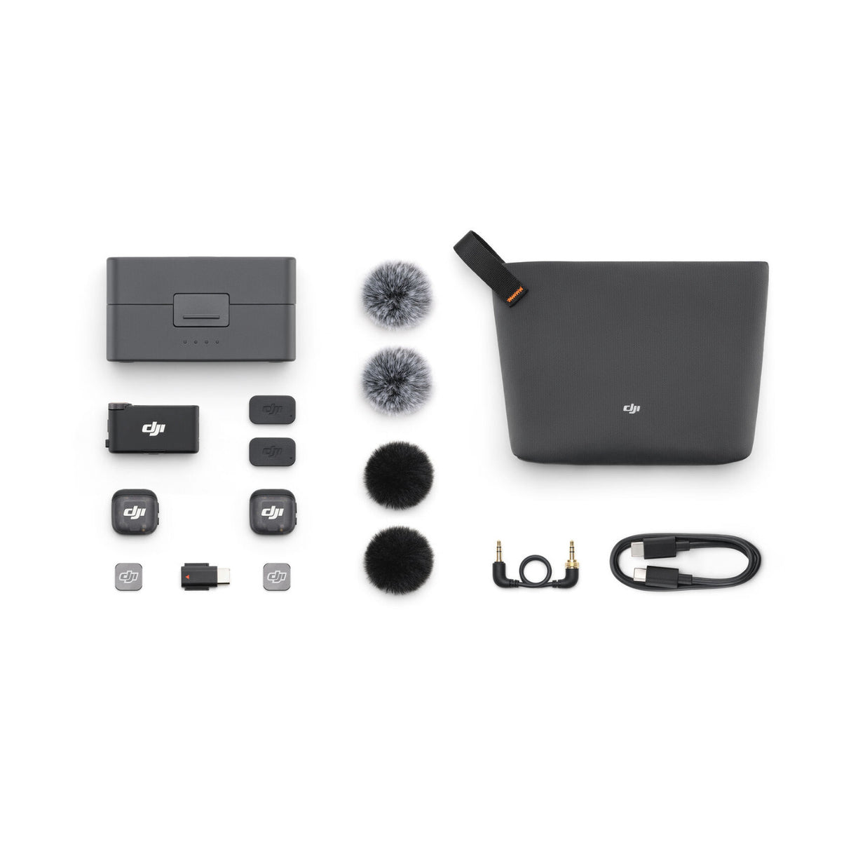 DJI Mic 3 2-Person Compact Wireless Microphone Recorder - Camera and Smartphone