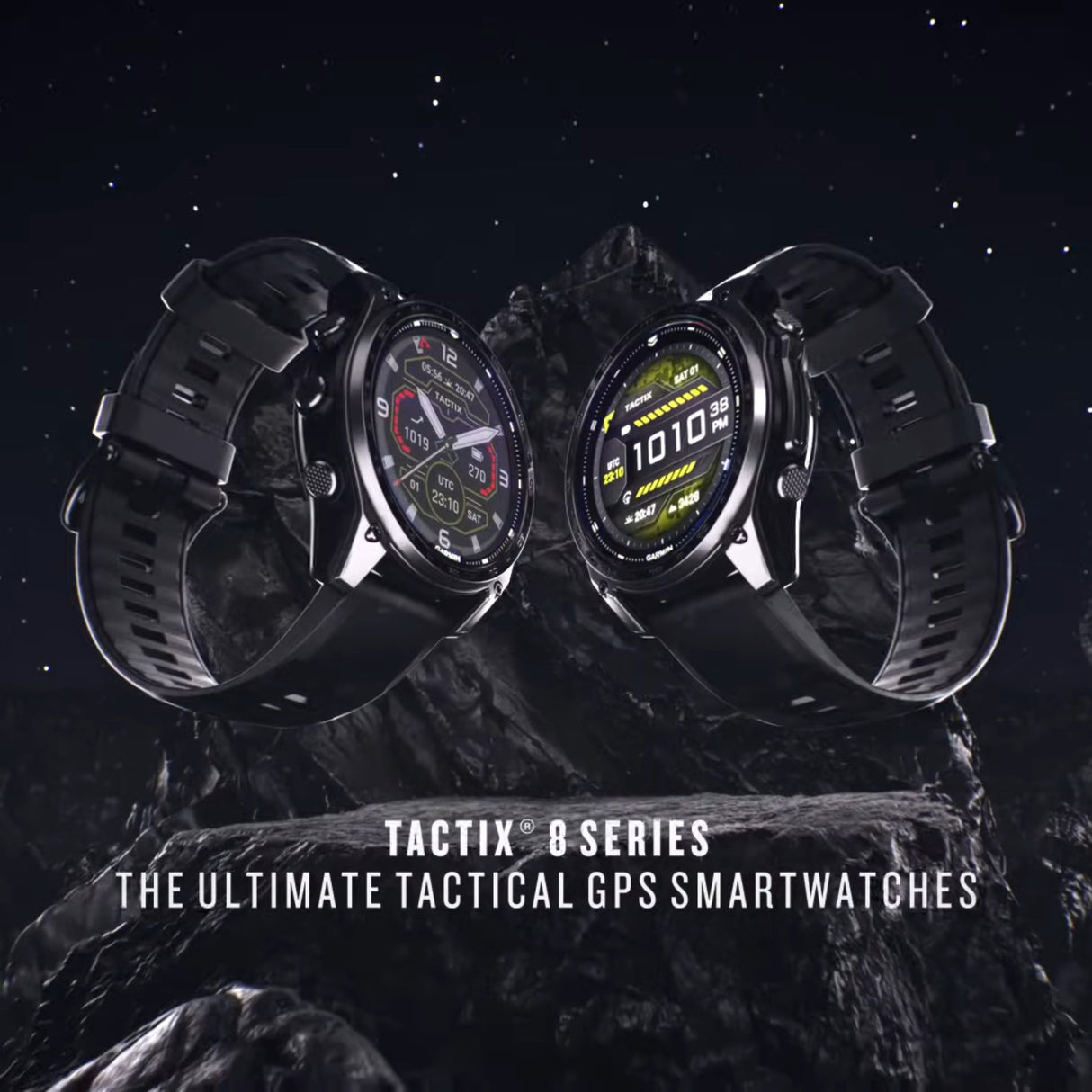 Garmin Tactix 8 51mm Sapphire Solar Elite Edition Smartwatch (Black) Bundle